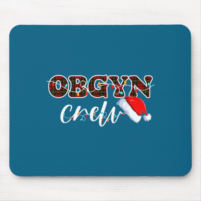 Obgyn Crew Christmas Lights Santa Hat  Musmatta (Framsidan)