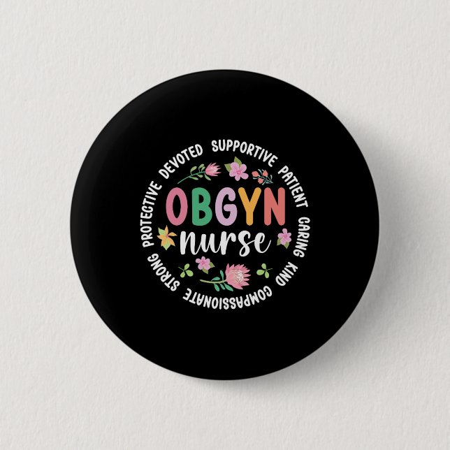 Obgyn Nurse Apprecision Circle Obgyn Nurse Obgyn Knapp (Framsida)
