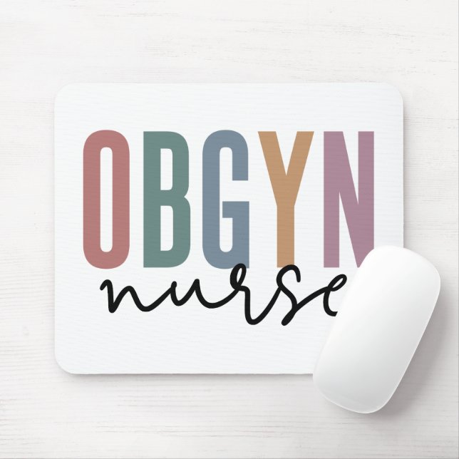 OBGYN Nurse | Obstetrik och gynekologisk sjuksköte Musmatta (Med mus)