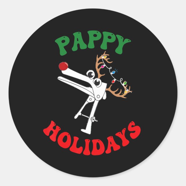 Obgyn Obstetrics Gynecology Runt Klistermärke (Framsida)