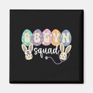 Obgyn Squad Eggs Påsk Obstetrician Gynecolog Magnet