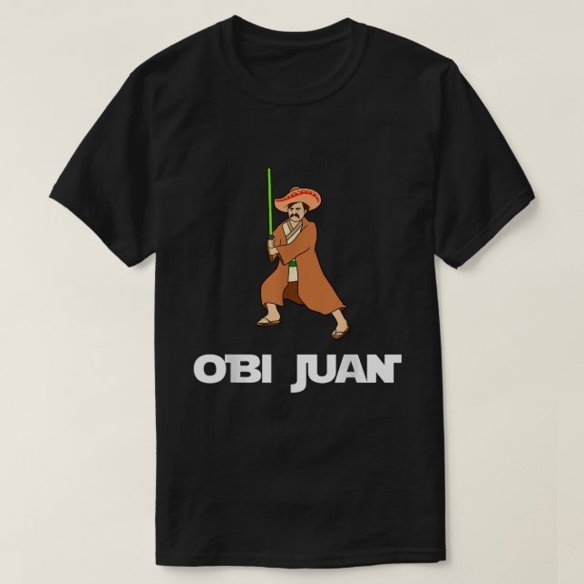 Obi Juan Parody T Shirt Mexico Cinco De Mayo T Sh (Design framsida)