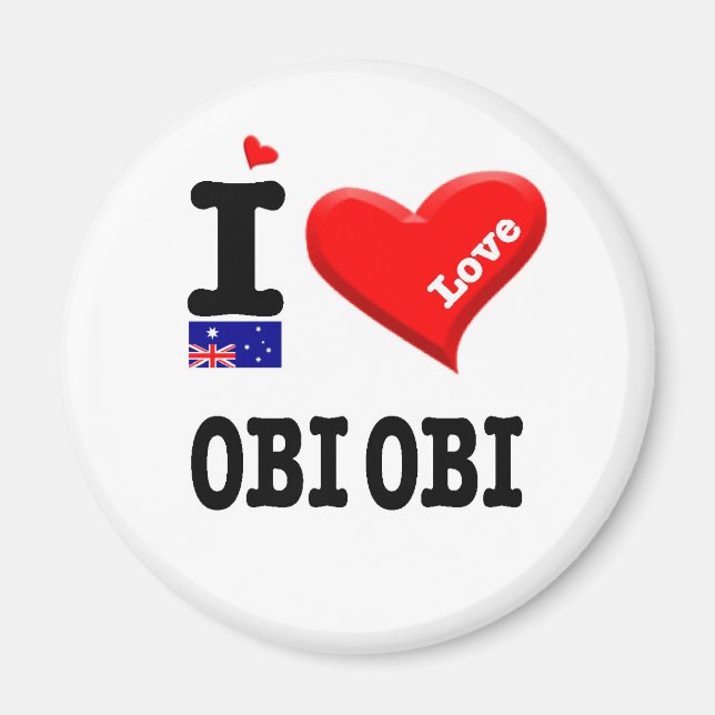 OBI OBI - I Kärlek Magnet (Framsidan)