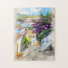Obidos Flowers Puzzle Pussel