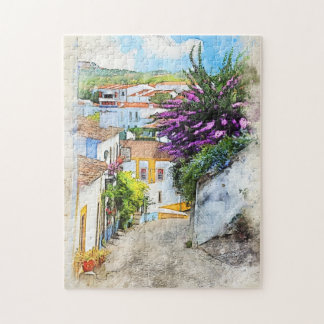 Obidos Flowers Puzzle Pussel