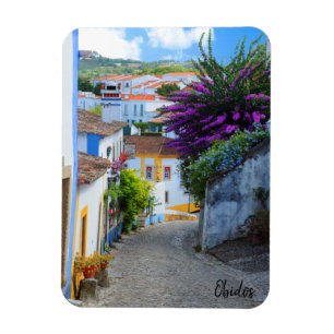 Obidos Flowers- Real Portugal Magnet