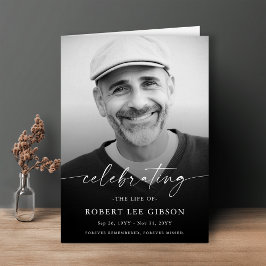 Obituary Order of Service Funeral Memorial Service Program