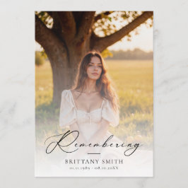 Obituary Order of Service Memorial Funeral Program