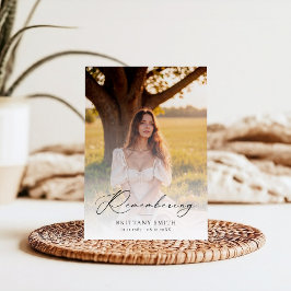 Obituary Order of Service Memorial Funeral Program