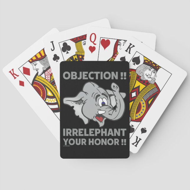 OBJECTION ! IRRELEPHANT YOUR HONOR !               CASINOKORT (Baksidan)