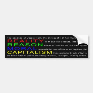 Objectivism bildekal
