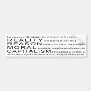 Objectivism bildekal