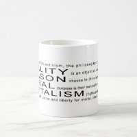 Objectivism mugg