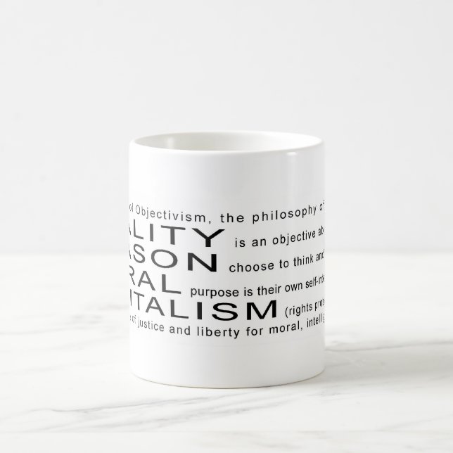 Objectivism mugg (Center)