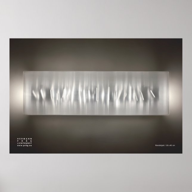 objekt A - väggobjekt A, Poster (Framsidan)