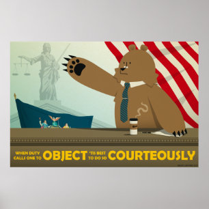 "Objekt artigt" Poster