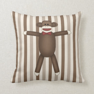 Objekt för Sock monkey hemdekantering Kudde