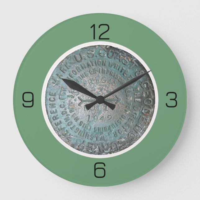 Objekt i Party i S.k. heliga Regis Mountain USGS B Stor Klocka (Framsida)