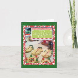 Objektkort för cookies helgkort