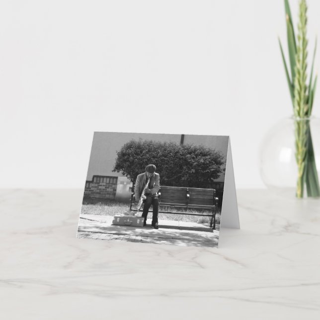 Objektkort för Sachophone Player Kort (Framsida)