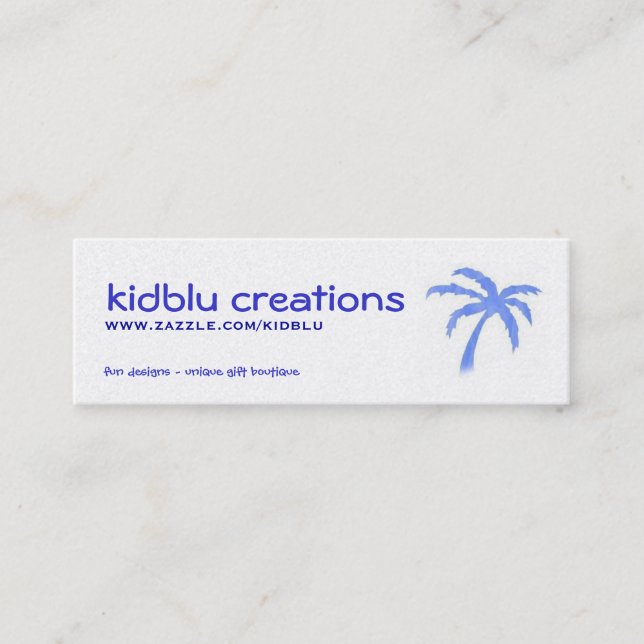 objektmärkre eller kortkortvisitkort mini visitkort (Framsida)