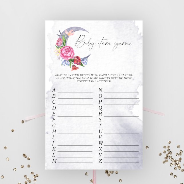 Objektspel för baby. Över Måne babyvilan (Skapare uppladdad)