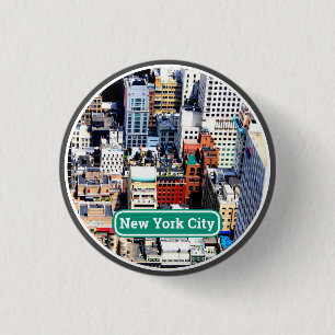 Objektstift för New York City dekoration Knapp