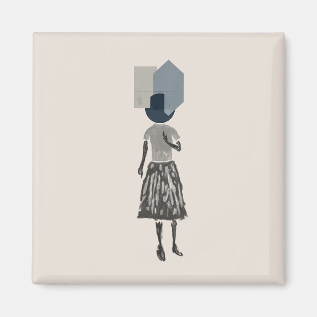 objet_14_une femme_1 magnet (Framsidan)
