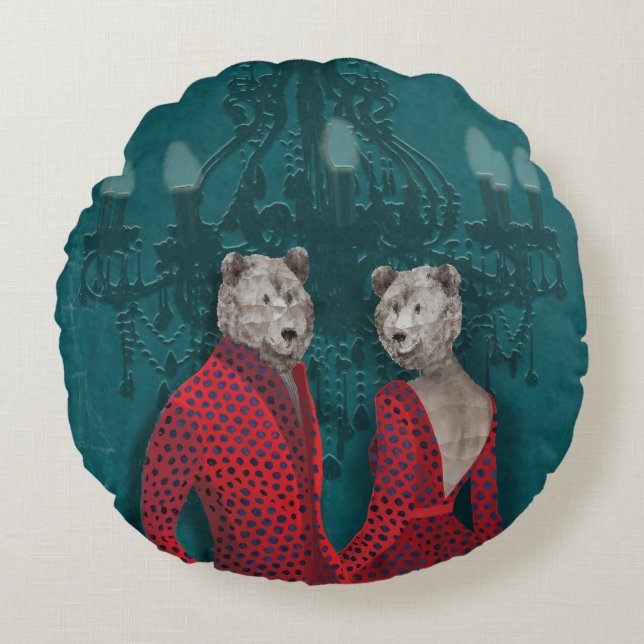 objet_20_une femme, un homme_2 rund kudde (Framsidan)