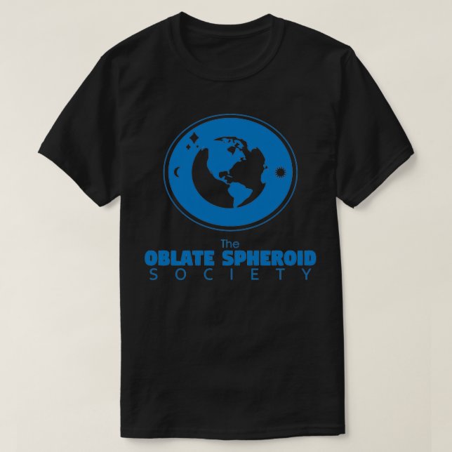 Oblate Spheroid Society T Shirt (Design framsida)