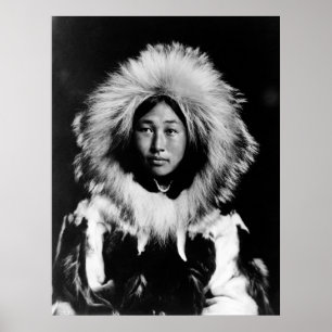 Obleka en eskimåkvinna: 1907 poster