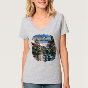 Obligatorisk Fotografisk – Ugglegatorn Roligt Skrä T Shirt
