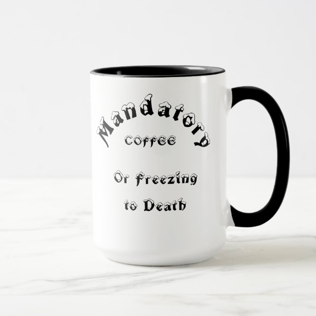 Obligatorisk Hett Drink Mugg (Höger)