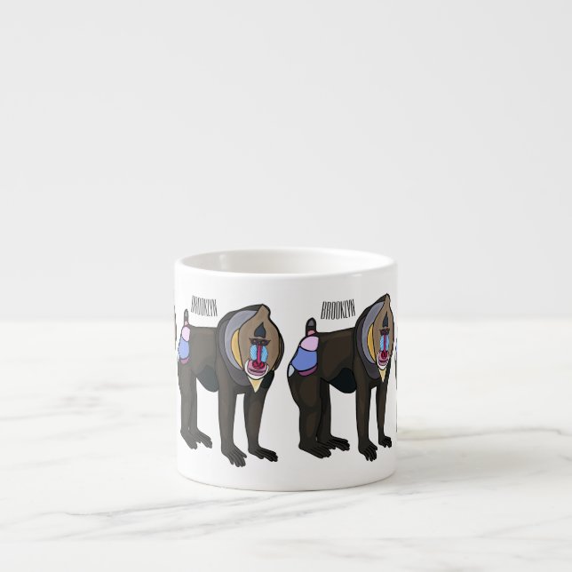Obligatorisk illustration av tecknaden espressomugg (Framsidan)
