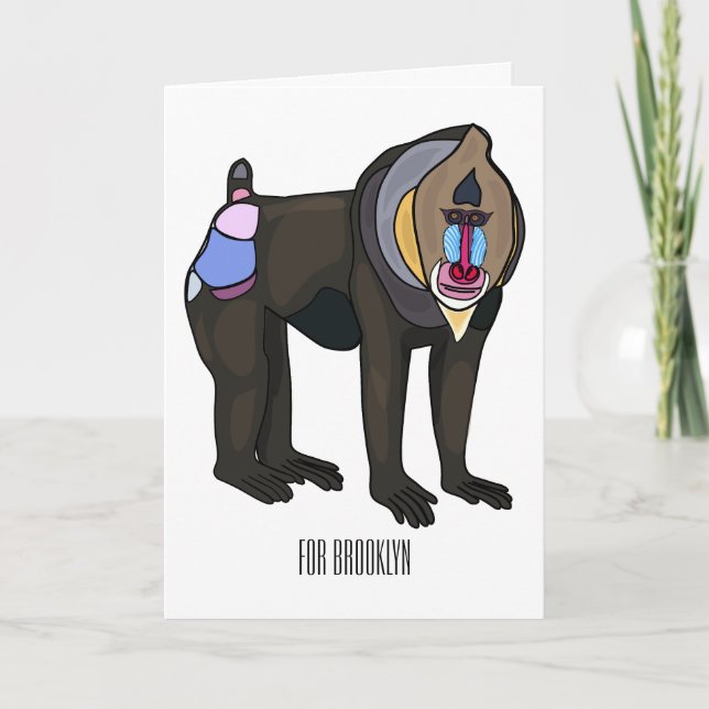 Obligatorisk illustration av tecknaden kort (Framsida)