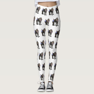 Obligatorisk illustration av tecknaden leggings