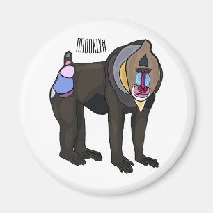 Obligatorisk illustration av tecknaden magnet