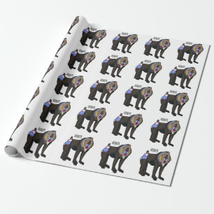 Obligatorisk illustration av tecknaden presentpapper