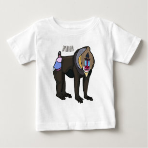 Obligatorisk illustration av tecknaden t shirt