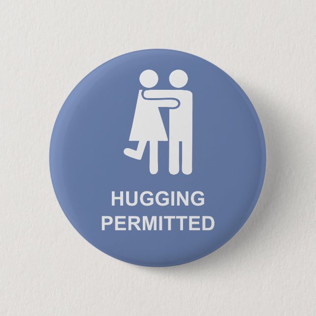 Obligatoriskt med flirt-embage-HUGGING-TILLÅTNA Knapp (Framsida)