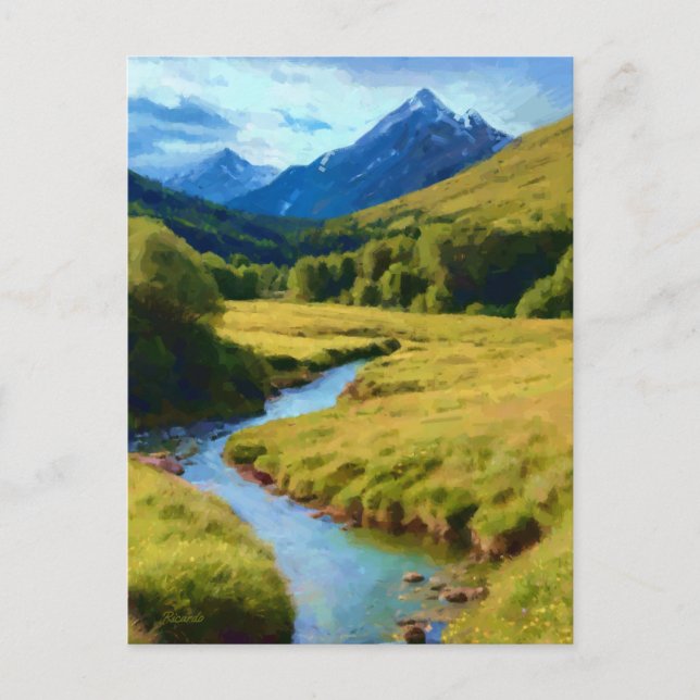 Oblivion Born Lethe Vykort (Framsida)