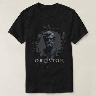 Oblivion Grekisk Staty T-Shirt | Mörk Akademi