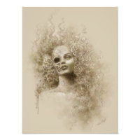 Oblivion Macabre Fantasy Art Photo Print