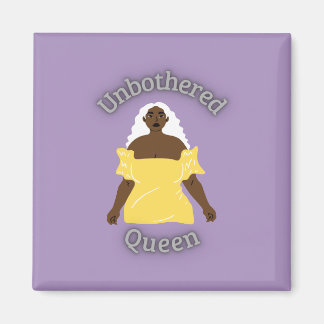 Obocklad drottning magnet