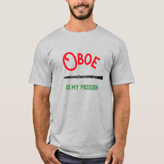 Oboe är min passionerade offertspelare t shirt