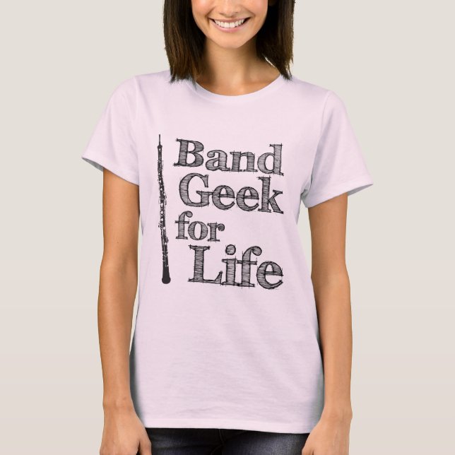 Oboe Band Geek Tröja (Framsida)