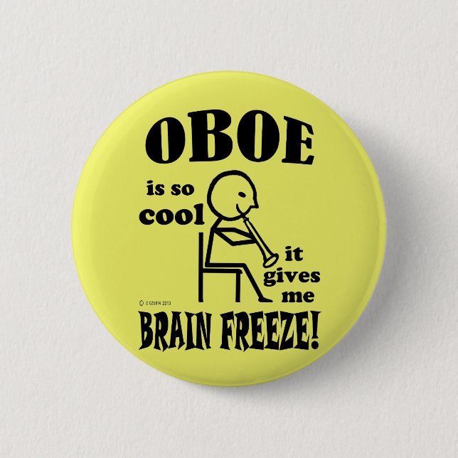 Oboe, Brain Freeze Knapp (Framsida)