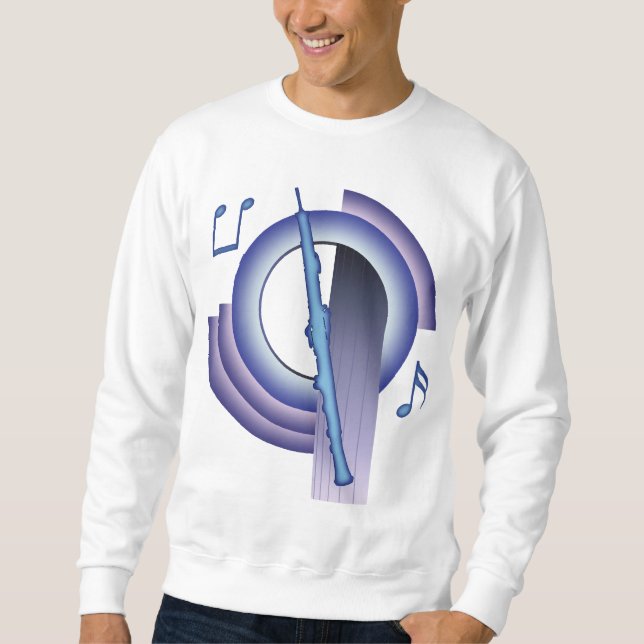 Oboe Deco2 Sweatshirt (Framsida)
