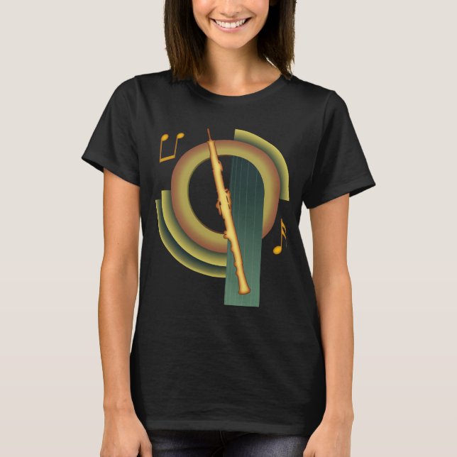 Oboe Deco Tee (Framsida)