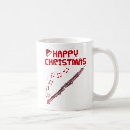 Oboe jul Woodwind Musician Music Teacher Kaffemugg